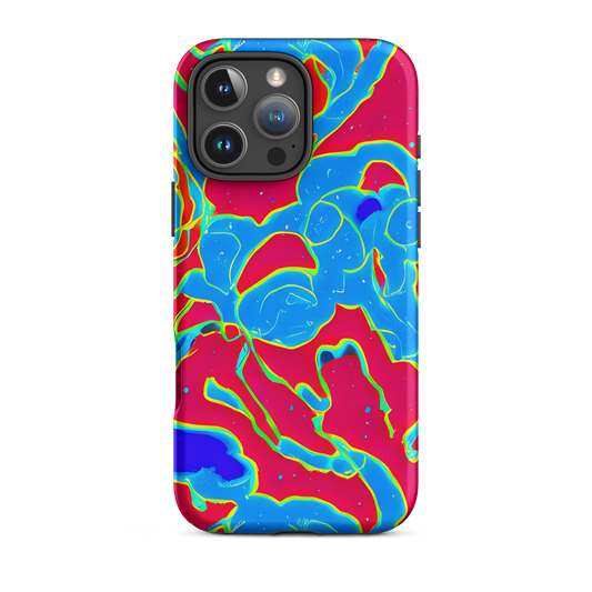 Tough Case for iPhone® - Electric Bloom