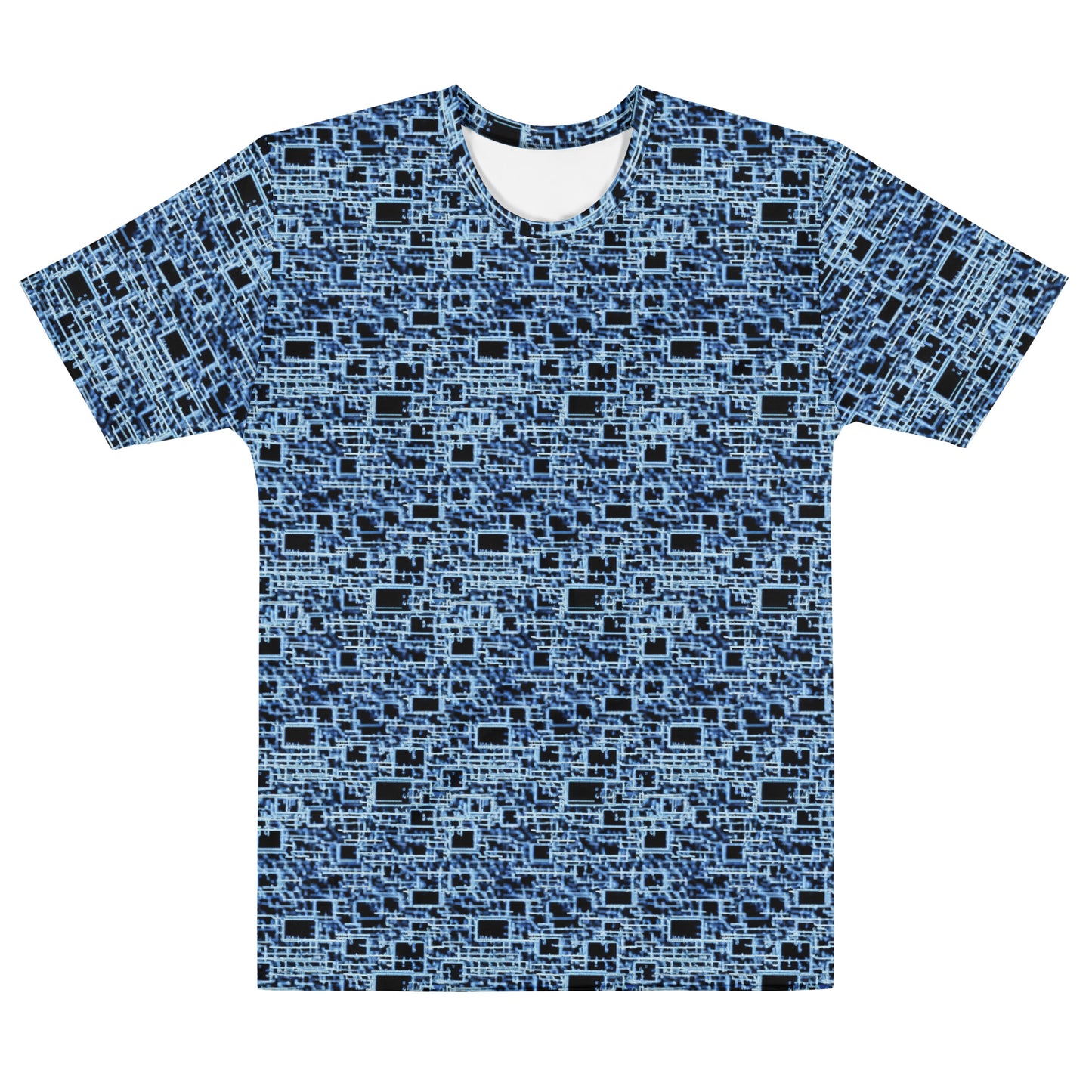 Men's Crew Neck T-Shirt - Circuit Frost