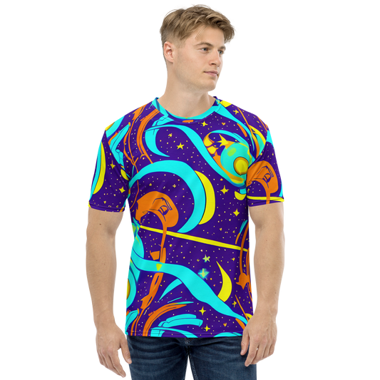 Men's Crew Neck T-Shirt - Stellar Swirl