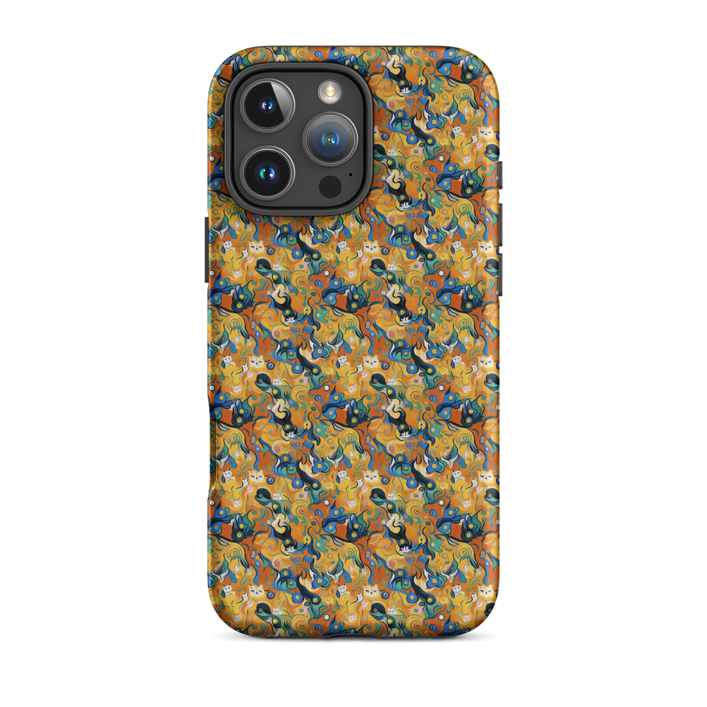 Tough Case for iPhone® - Whimsical Feline Dance