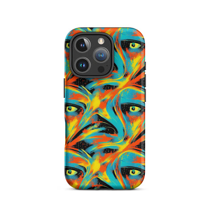 Tough Case for iPhone® - Solar Swoosh