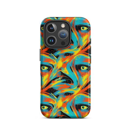 Tough Case for iPhone® - Solar Swoosh