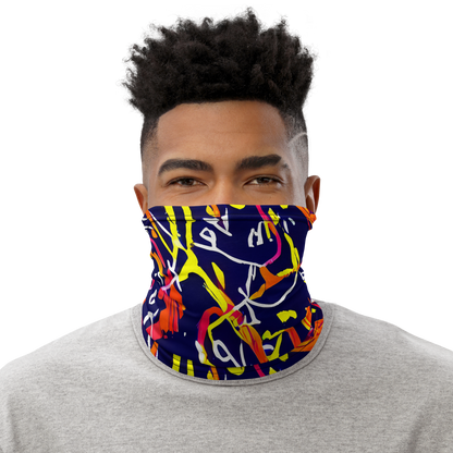 Neck Gaiter - Neon Currents