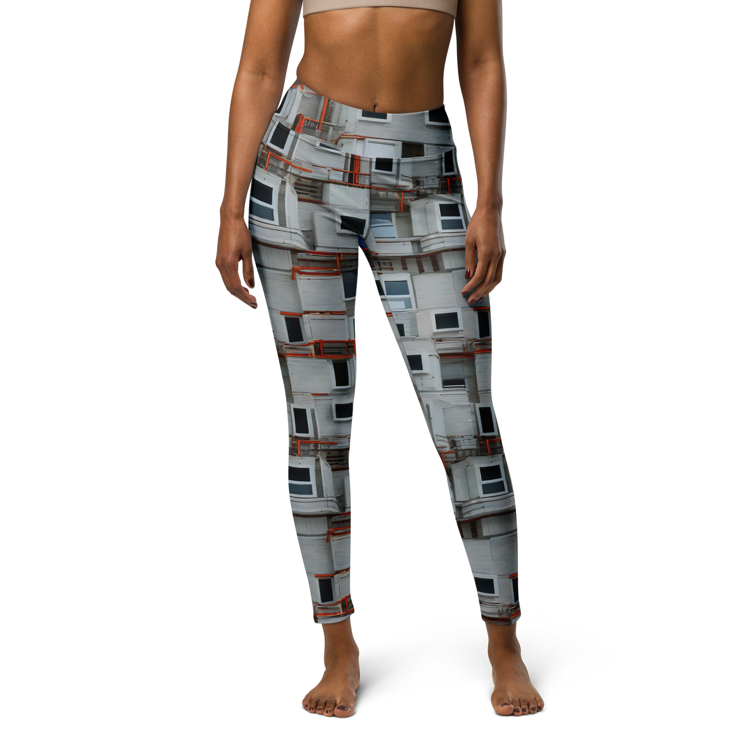 Yoga Leggings - Industrial Reverie