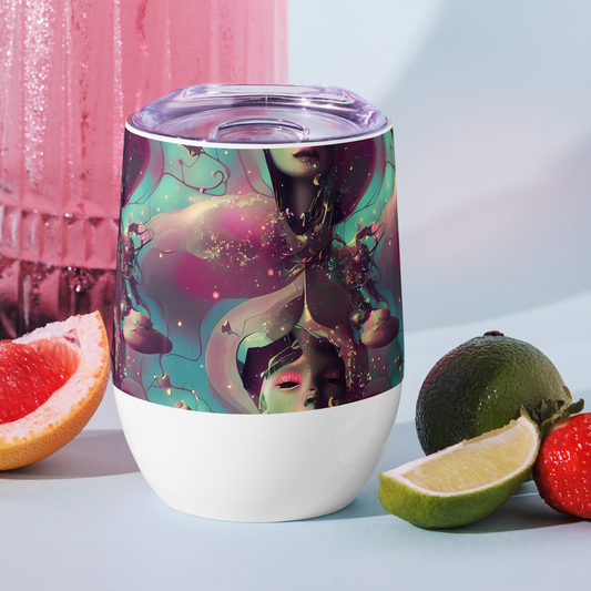 Wine Tumbler - Nouveau Galaxy