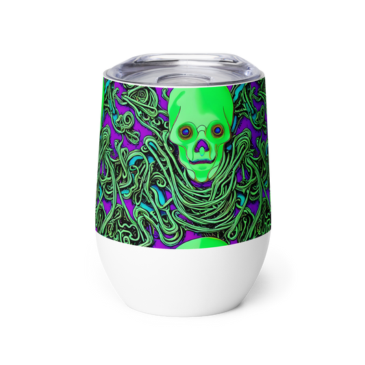 Wine Tumbler - Ghostly Labyrinth