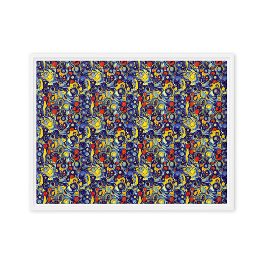Framed Canvas (in) - Dynamic Doodles