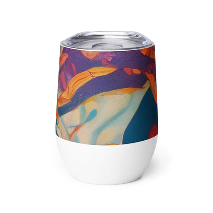 Wine Tumbler - Dreamtime Dance