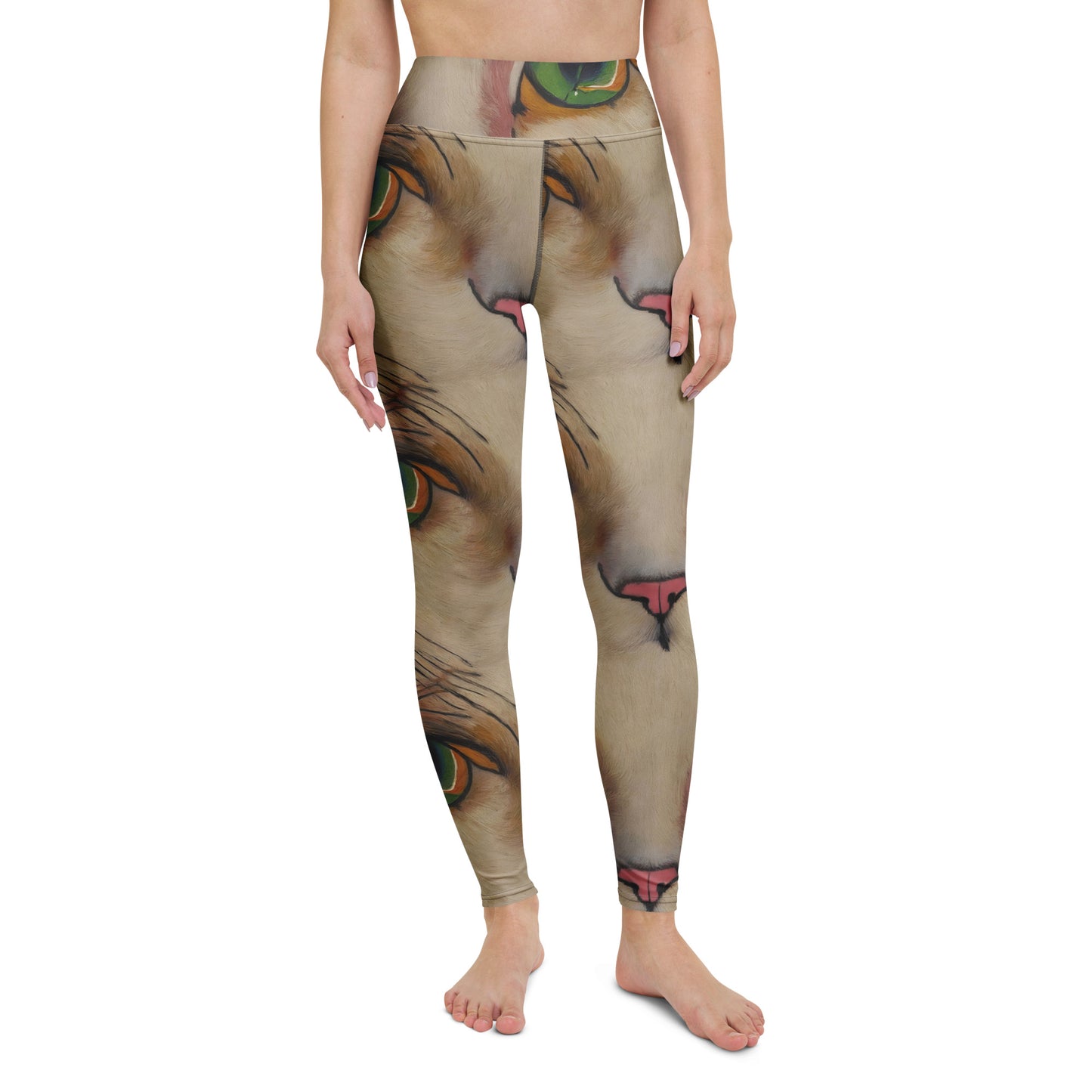 Yoga Leggings - Emerald Gaze