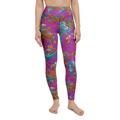 Yoga Leggings - Quantum Palaces