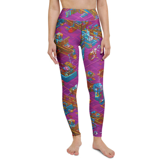 Yoga Leggings - Quantum Palaces