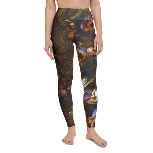 Yoga Leggings - Bloemaert's Galaxy