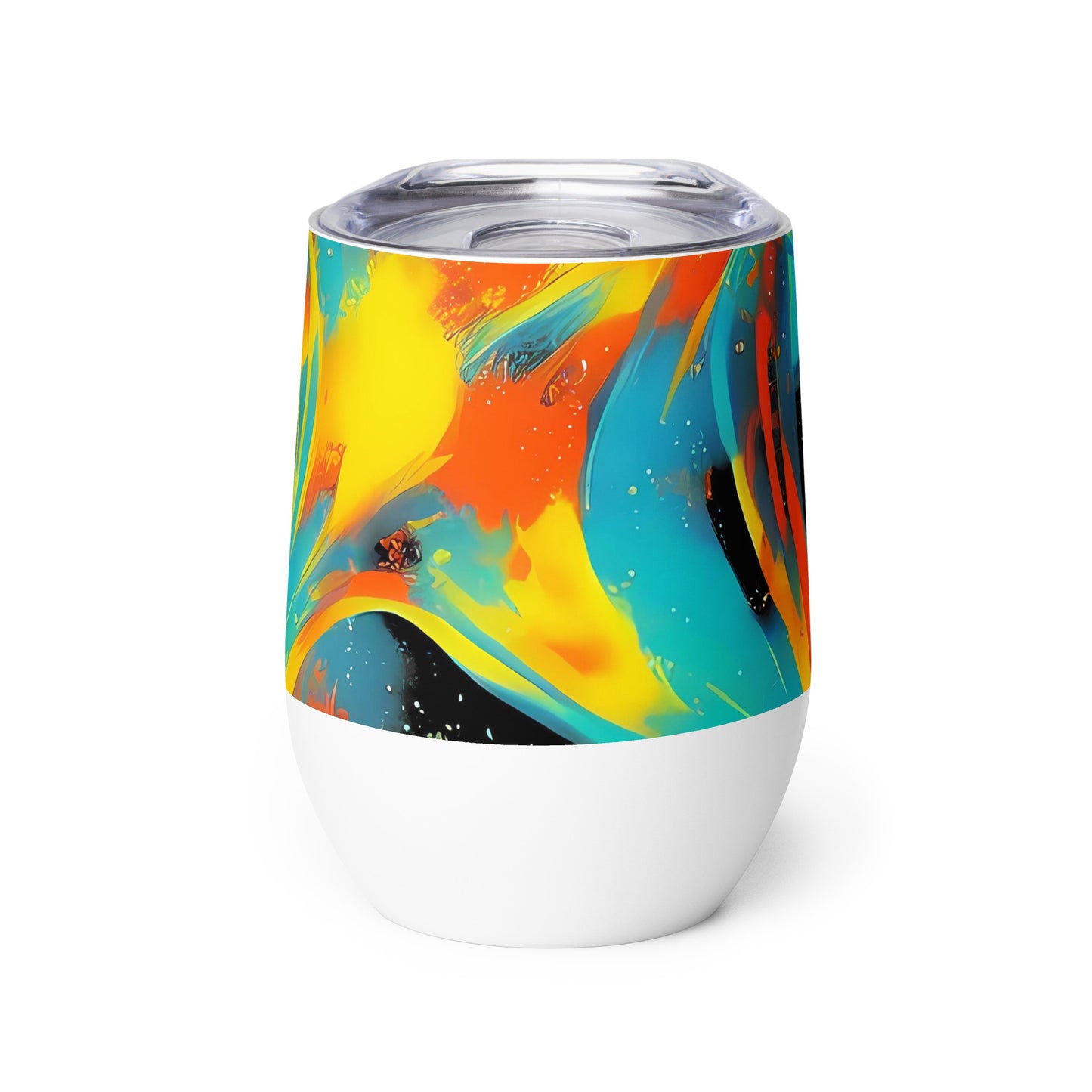 Wine Tumbler - Solar Swoosh