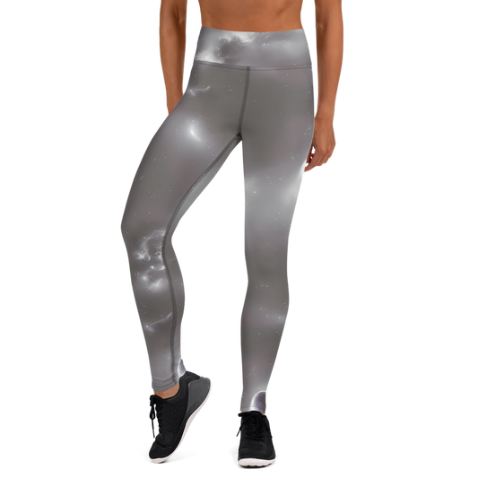 Yoga Leggings - Silver Nebula