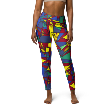 Yoga Leggings - Vibrant Vexation