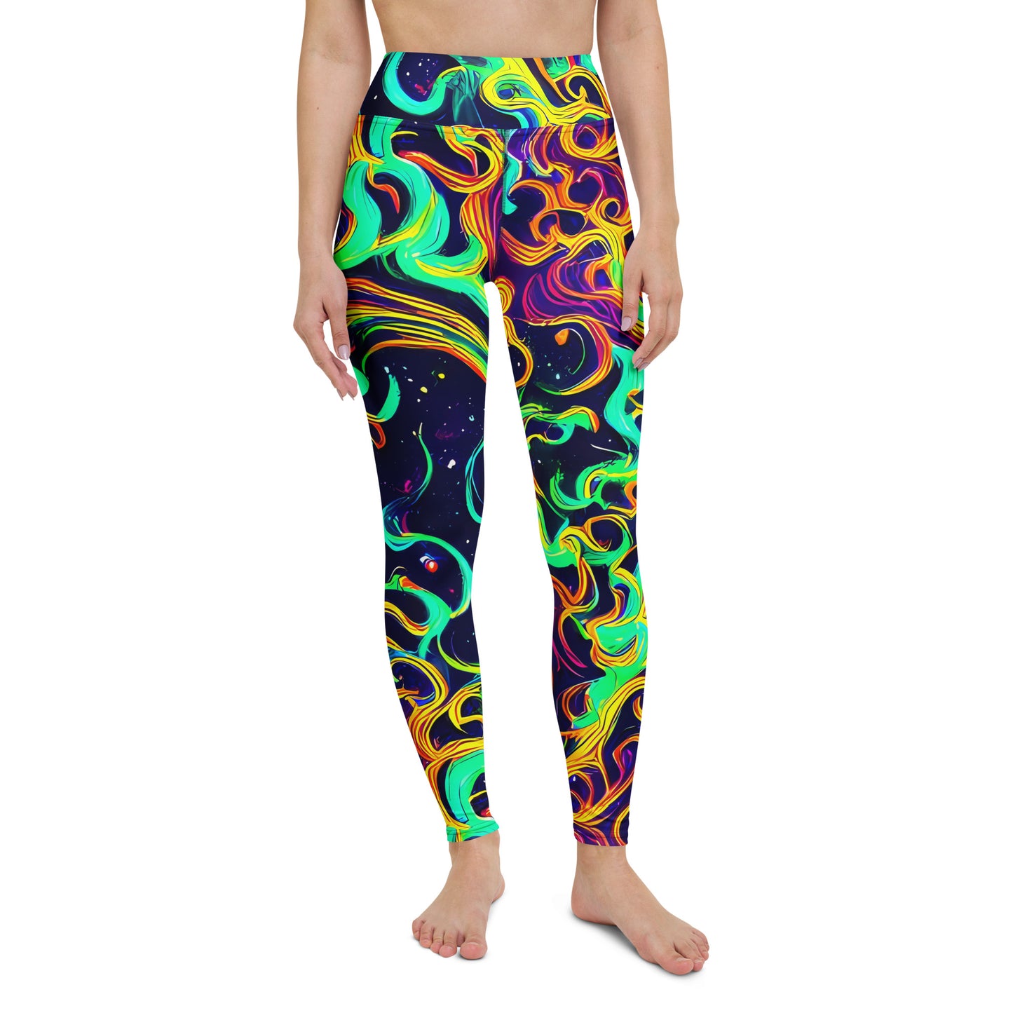 Yoga Leggings - Cheston Swirl