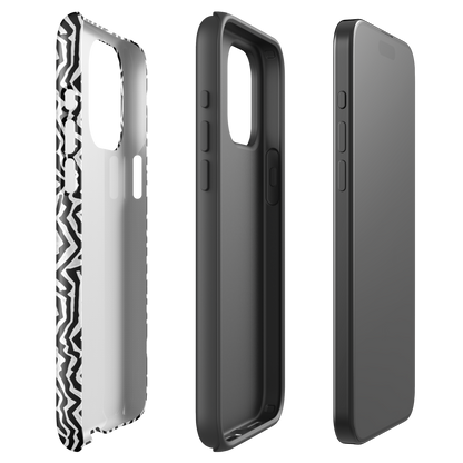 Tough Case for iPhone® - Static Swirl