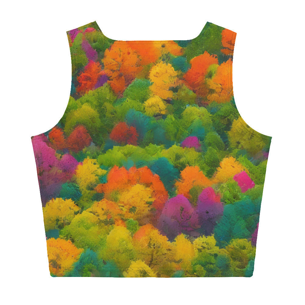 Crop Top - Autumn Kaleidoscope