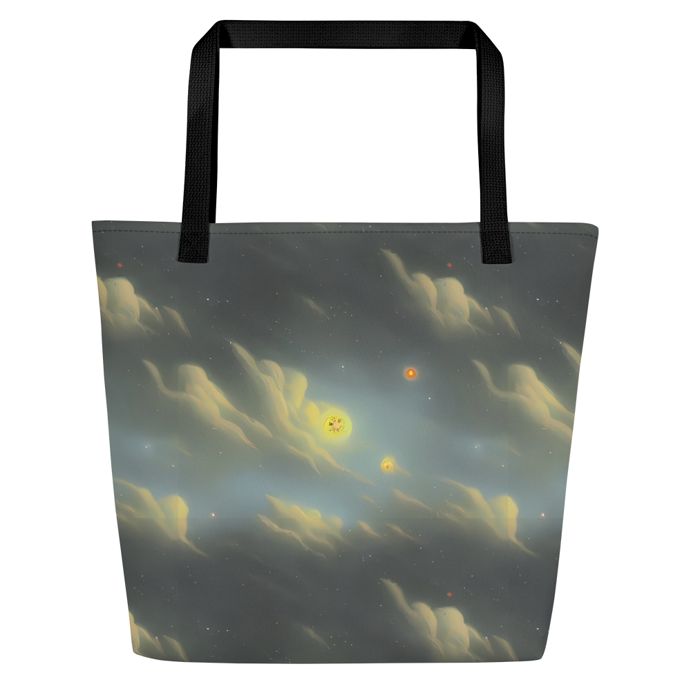 Large Tote Bag w/ Pocket - Dreamy Ascent