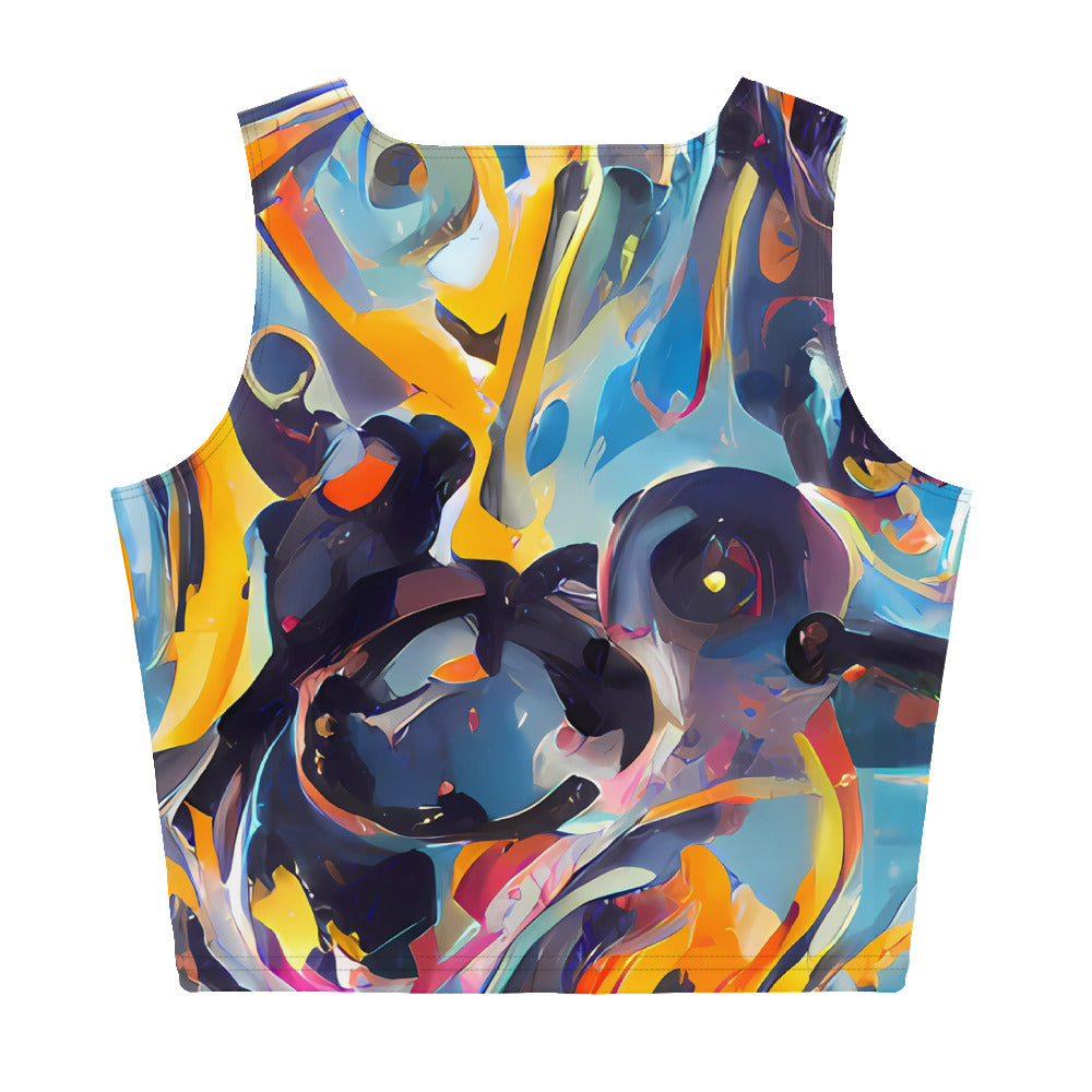 Crop Top - Vivid Whirl