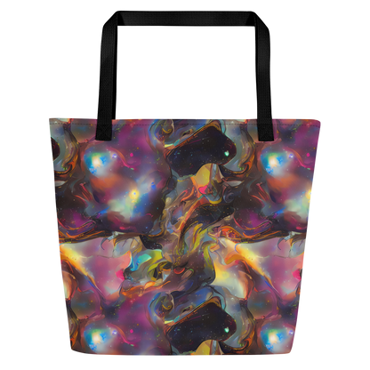 Large Tote Bag w/ Pocket - Cosmic Fusion