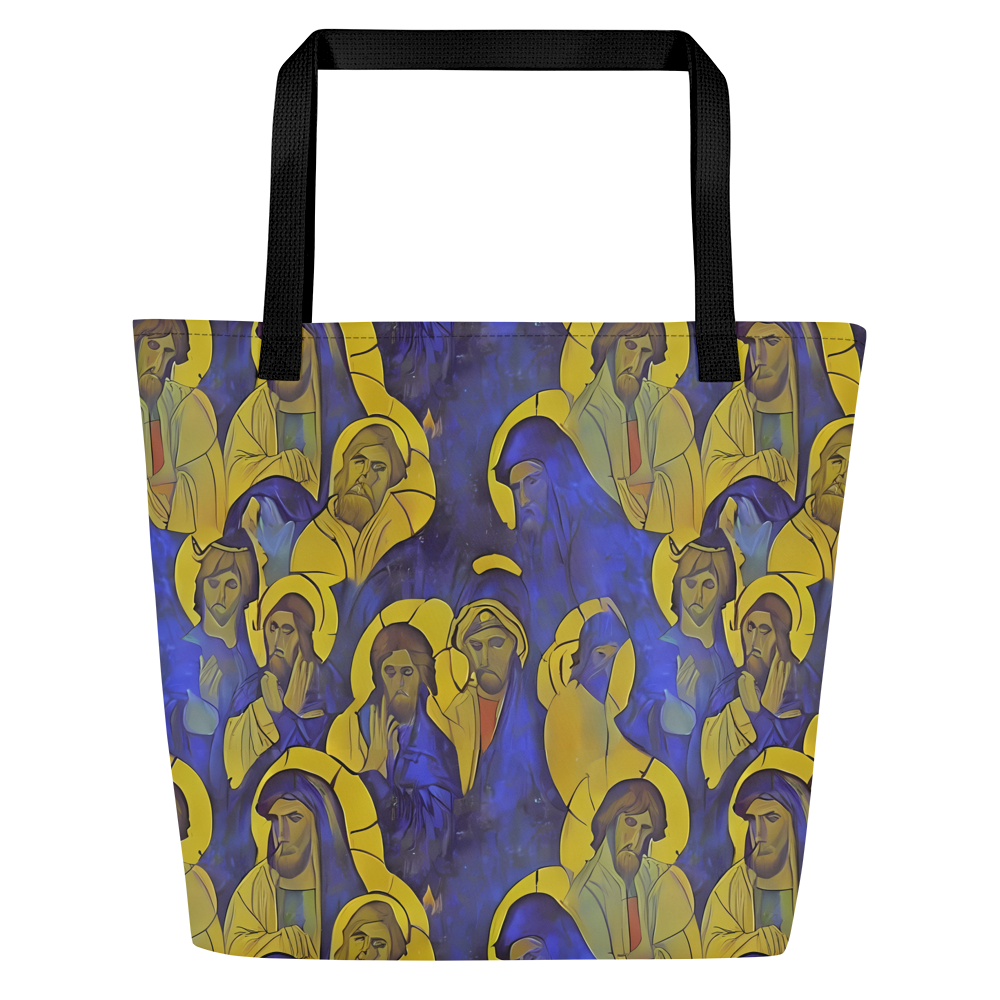 Large Tote Bag w/ Pocket - Divine Reverie