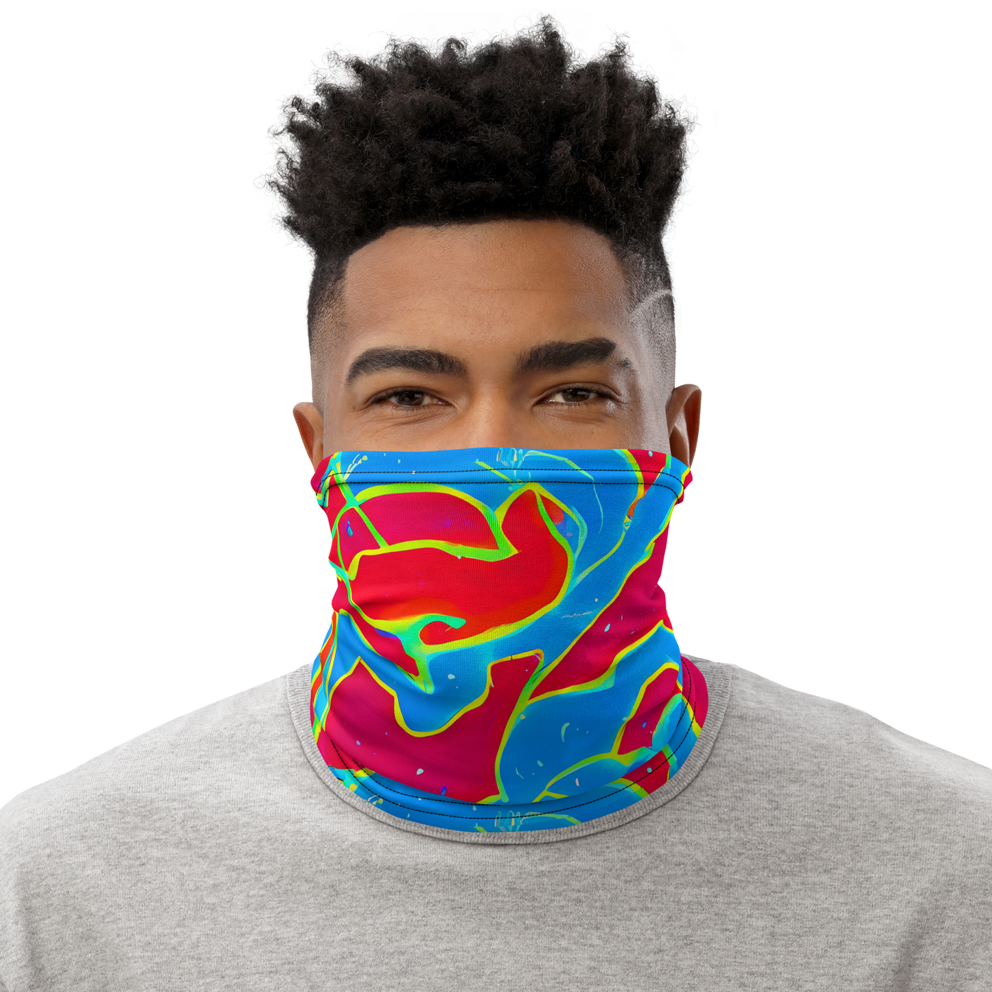 Neck Gaiter - Electric Bloom