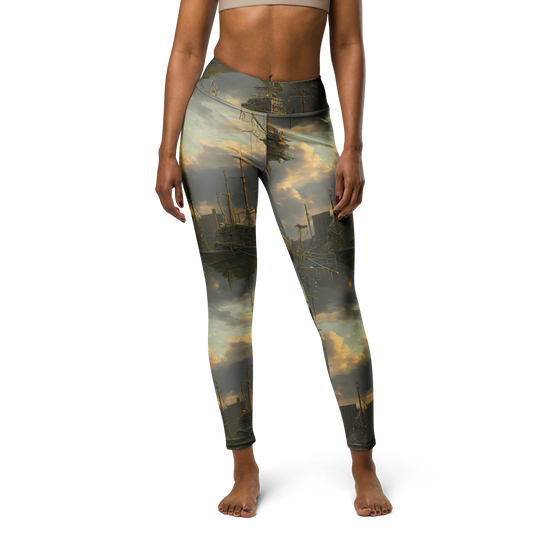 Yoga Leggings - Ethereal Armada