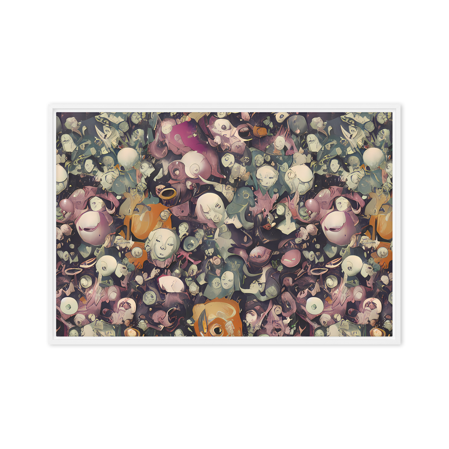 Framed Canvas - Visions of the Unseen