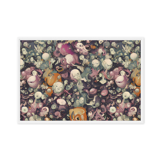 Framed Canvas - Visions of the Unseen