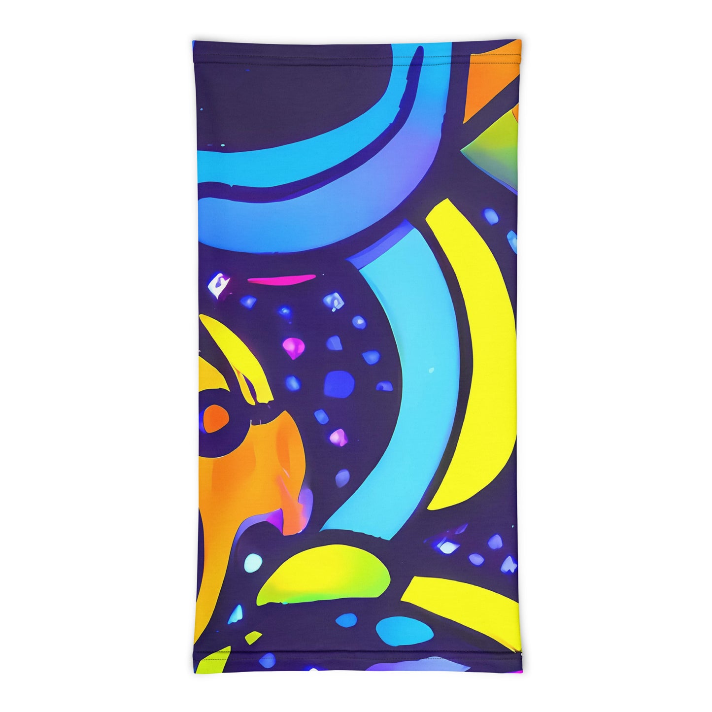 Neck Gaiter - Neon Graffscape