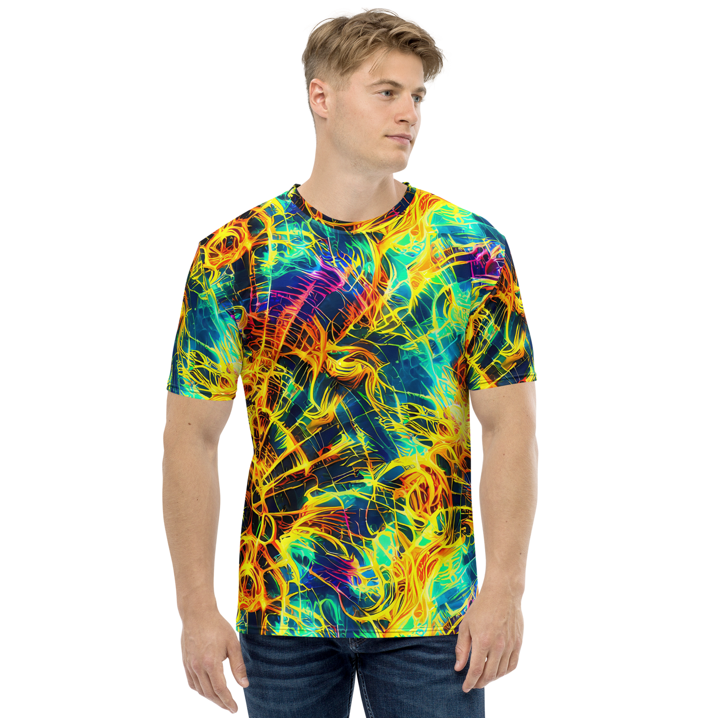 Men's Crew Neck T-Shirt - Kapp's Kaleidoscope