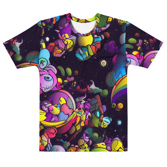 Men's Crew Neck T-Shirt - Galactic Playground
