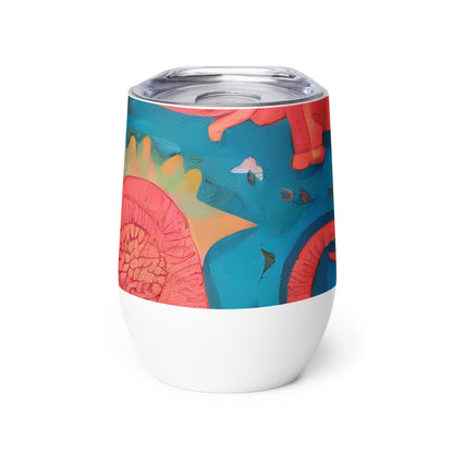 Wine Tumbler - Jurassic Jive