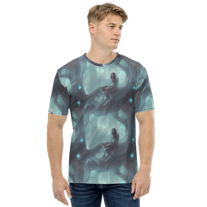 Men's Crew Neck T-Shirt - Liquid Serenity