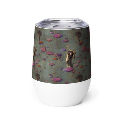 Wine Tumbler - Ethereal Bloom