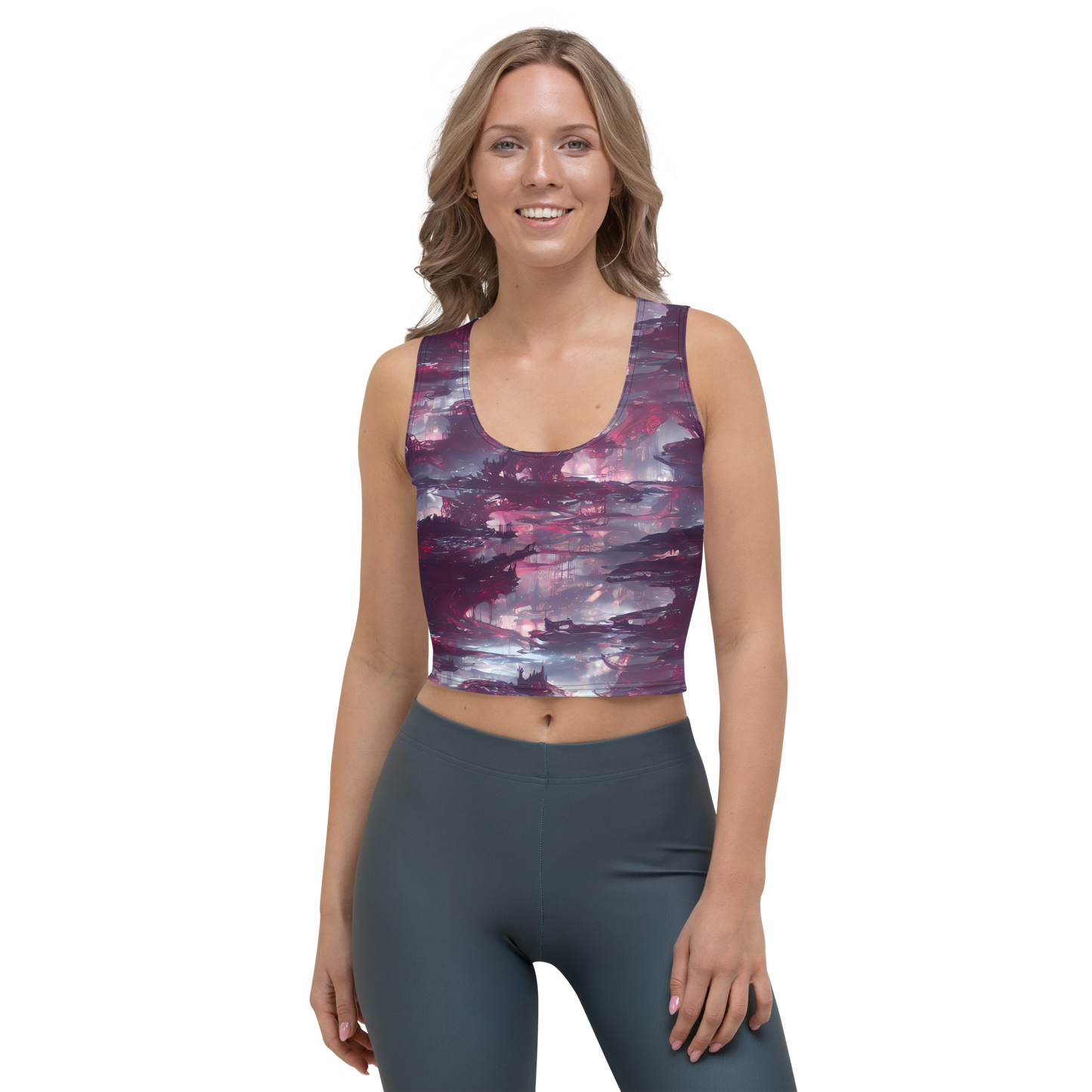 Crop Top - Twilight Fortresses