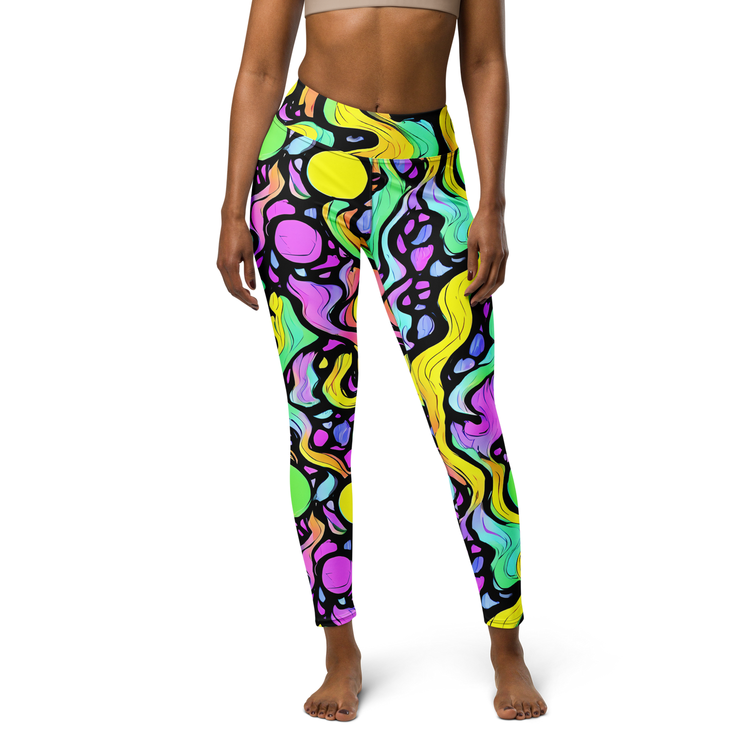 Yoga Leggings - Sillman Swirl