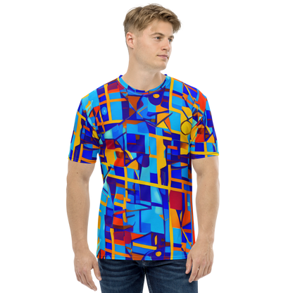 Men's Crew Neck T-Shirt - Radiant Labyrinth