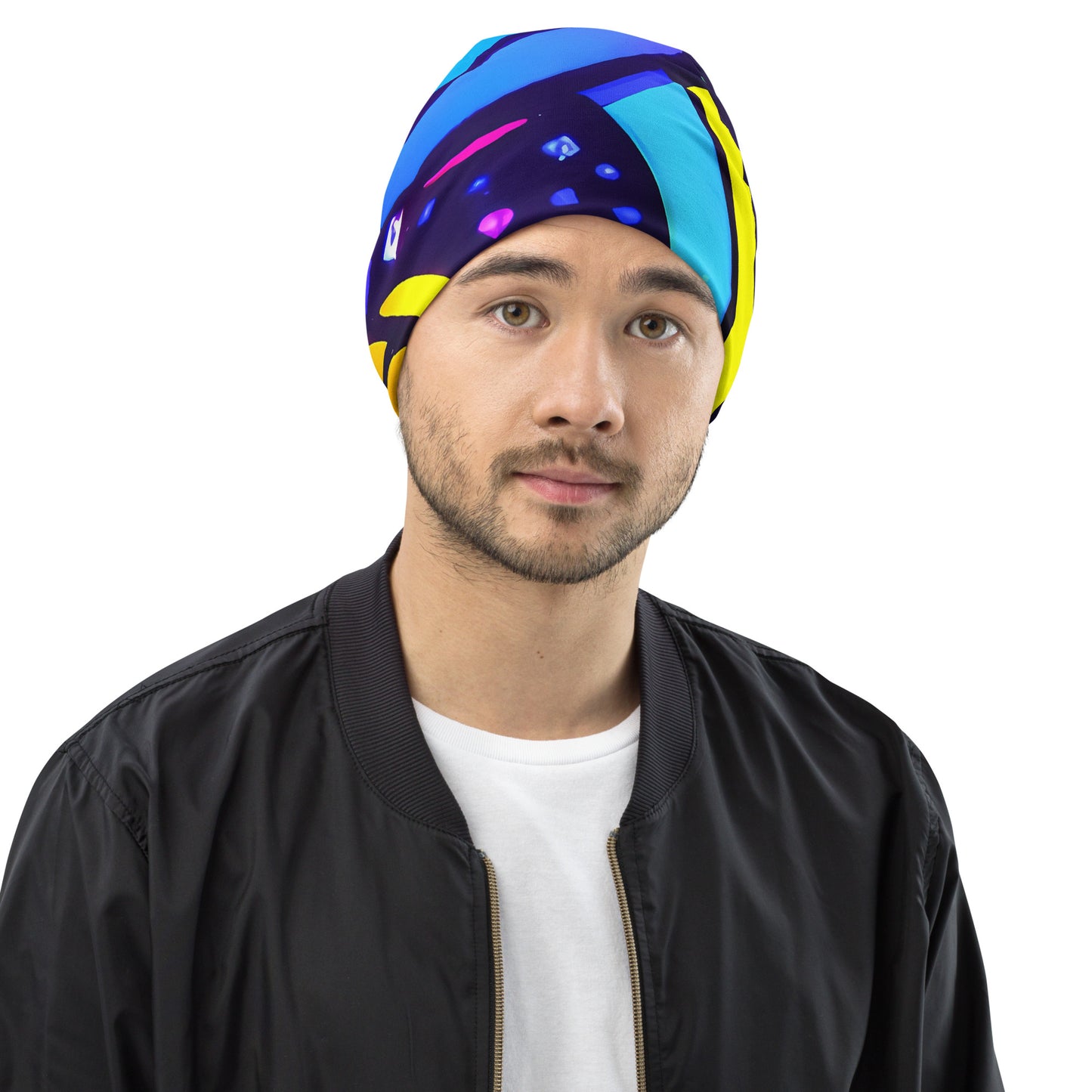 Beanie - Neon Graffscape