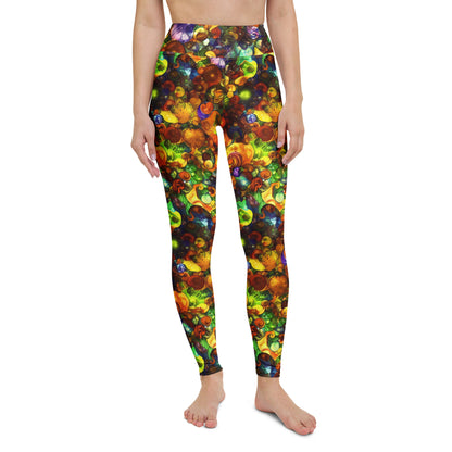 Yoga Leggings - Spirals of Splendor