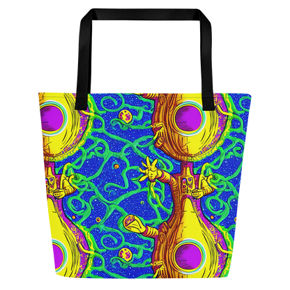 Large Tote Bag w/ Pocket - Sprawling Spectacle