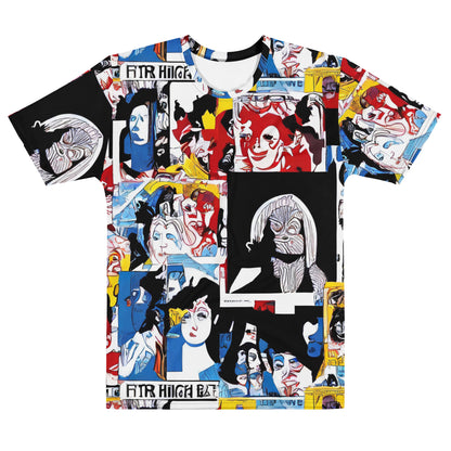 Men's Crew Neck T-Shirt - Pop Art Parade