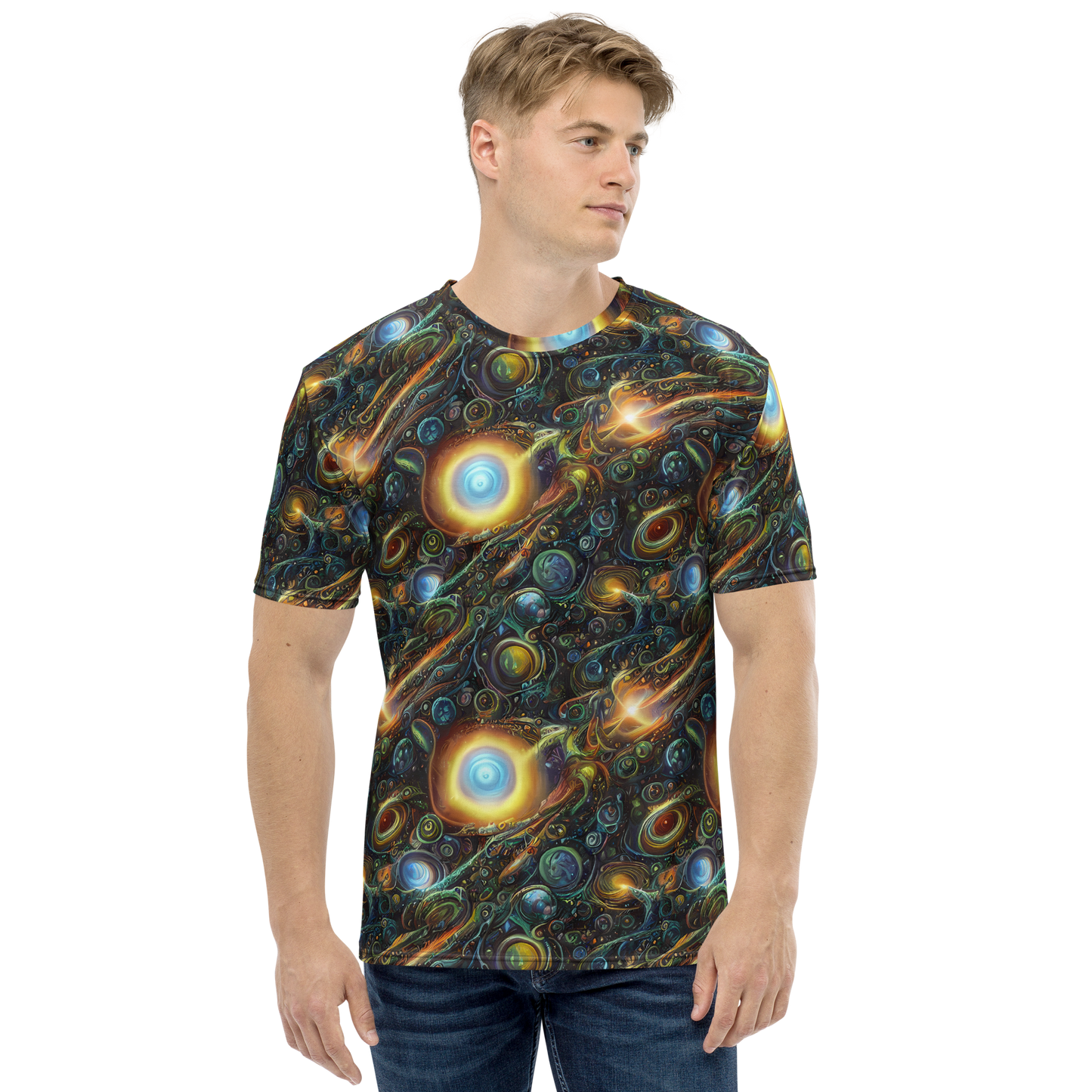 Men's Crew Neck T-Shirt - Ferez Vortex