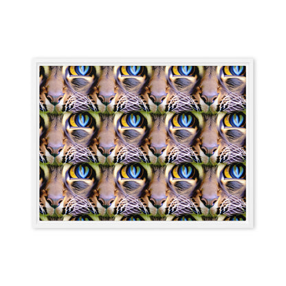 Framed Canvas (in) - Eye of the Wild