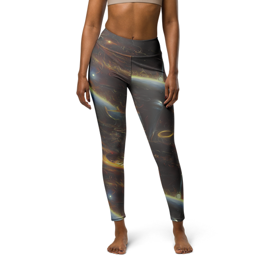 Yoga Leggings - Quantum Illusions