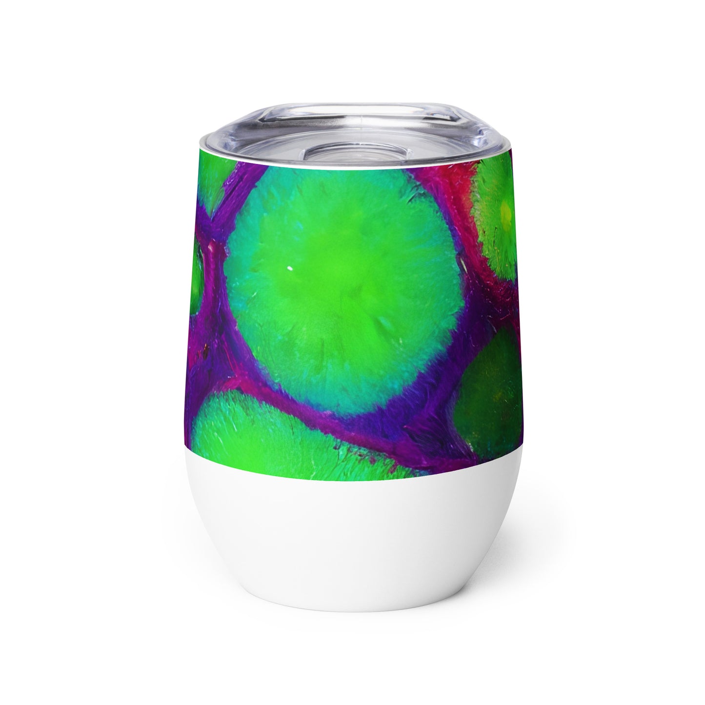 Wine Tumbler - Acid Raindrops