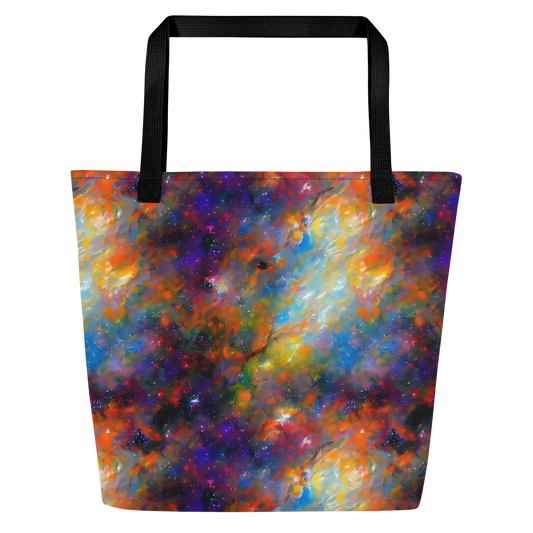 Large Tote Bag w/ Pocket - Ephemeral Fantasy