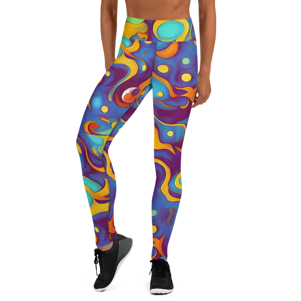 Yoga Leggings - Pelton Swirl