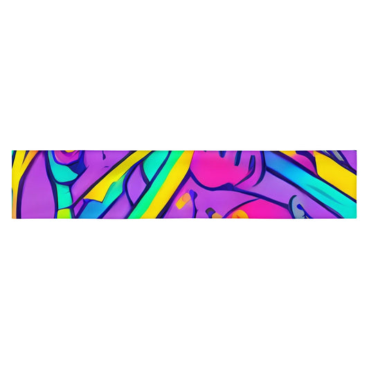 Headband - Neon Galaxy Whirl